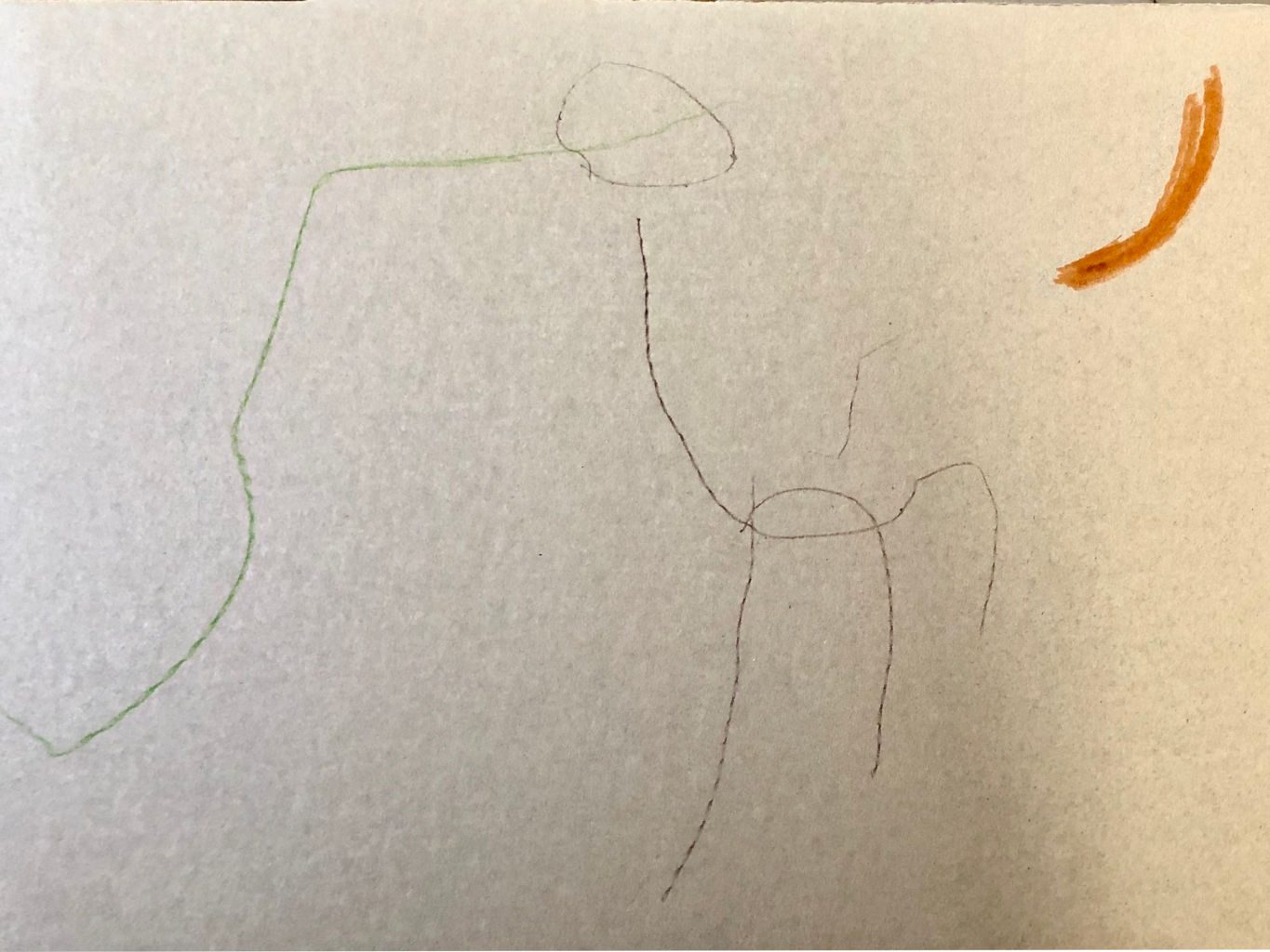 "To jest koń" Wiktor 3 lata